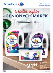 Gazetka promocyjna Carrefour - Gazetka Wielki wybór cenionych marek - Gazetka - ważna od 20.02 do 20.02.2021 - strona 1 - produkty: Coccolino, Kapsułki do prania