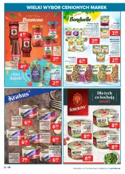 Gazetka promocyjna Carrefour - Gazetka Wielki wybór cenionych marek - Gazetka - ważna od 20.02 do 20.02.2021 - strona 28 - produkty: Ketchup, Sos, Ser, Por, Mus, Kaszetka, Wieprzowina, Fasola, Boczek, Cieciorka, Golonka wieprzowa, Gala, Orka, Groszek, Mieszanka warzyw, Kukurydza, Boczek wieprzowy, Fa