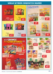Gazetka promocyjna Carrefour - Gazetka Wielki wybór cenionych marek - Gazetka - ważna od 20.02 do 20.02.2021 - strona 29 - produkty: Cheetos, Orzeszki, Chipsy, Chrupki, Przysnacki, Crunchips, Felix, Monster Munch, Lay’s, Krakersy