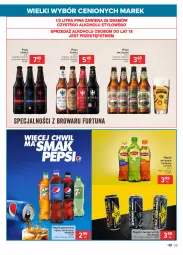 Gazetka promocyjna Carrefour - Gazetka Wielki wybór cenionych marek - Gazetka - ważna od 20.02 do 20.02.2021 - strona 33 - produkty: Piwa, Piwo, Gra, Napój energetyczny, Pepsi max, Mirinda, Pepsi, Lipton, Napój gazowany, Napój