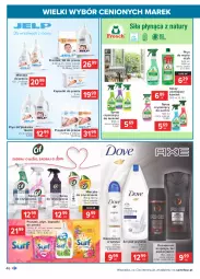 Gazetka promocyjna Carrefour - Gazetka Wielki wybór cenionych marek - Gazetka - ważna od 20.02 do 20.02.2021 - strona 46 - produkty: Spray do czyszczenia, Dezodorant, Proszek do prania, Mleczko do prania, Mleczko, Płyn do płukania, Płyn do mycia, Kapsułki do prania