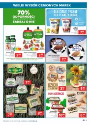 Gazetka promocyjna Carrefour - Gazetka Wielki wybór cenionych marek - Gazetka - ważna od 20.02 do 20.02.2021 - strona 9 - produkty: Cheddar, Ser, Smakowita, Jogurt, Optima Cardio, Activia, Optima, Margaryna, Burger, Słynne, Finuu, Mleczna kanapka, Alpro, Masło