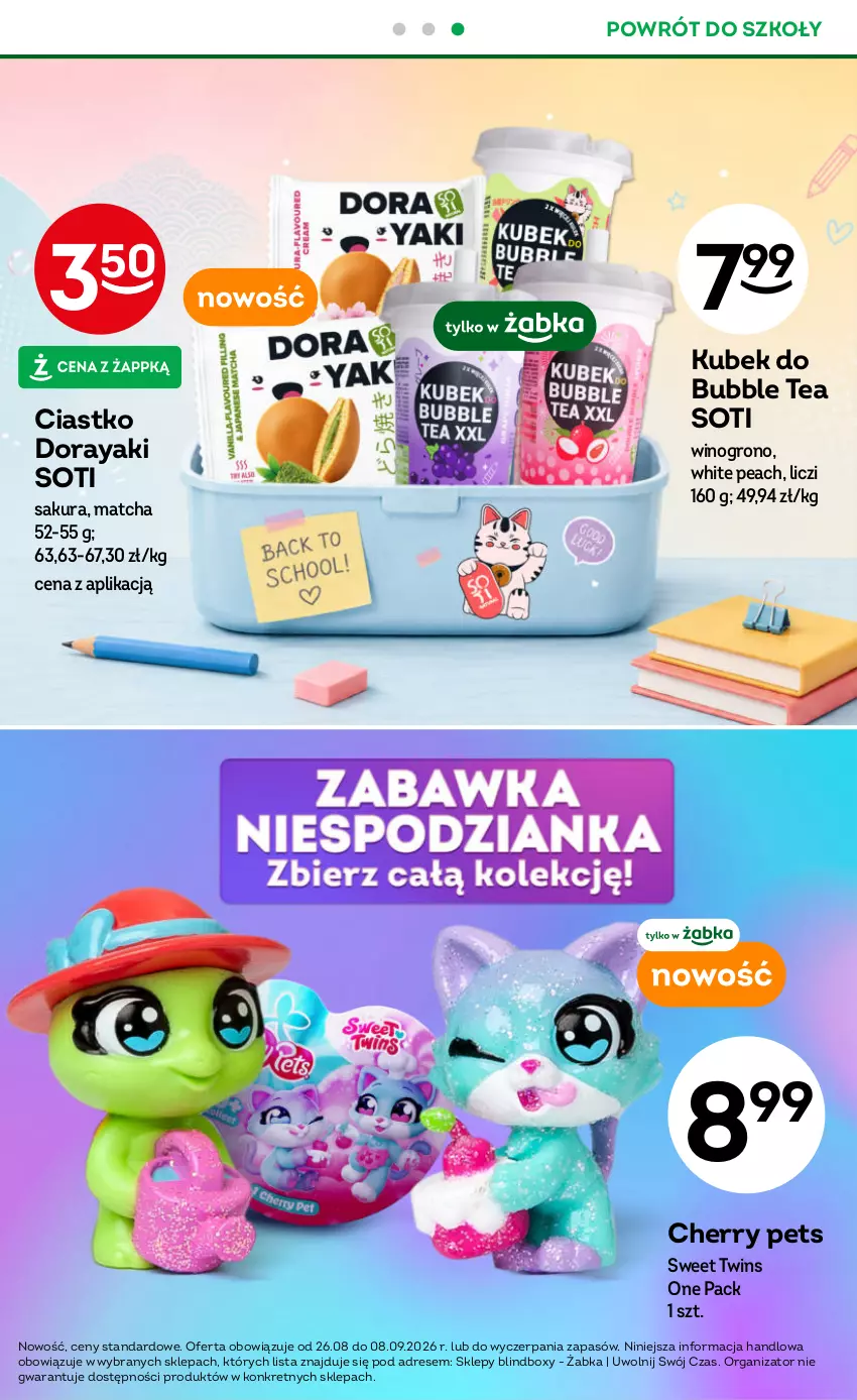 Gazetka promocyjna Żabka - gazetka-promocyjna-35-36-2026 - ważna 26.08 do 08.09.2026 - strona 12 - produkty: Dres, Kret, Kubek, Liczi, Wino