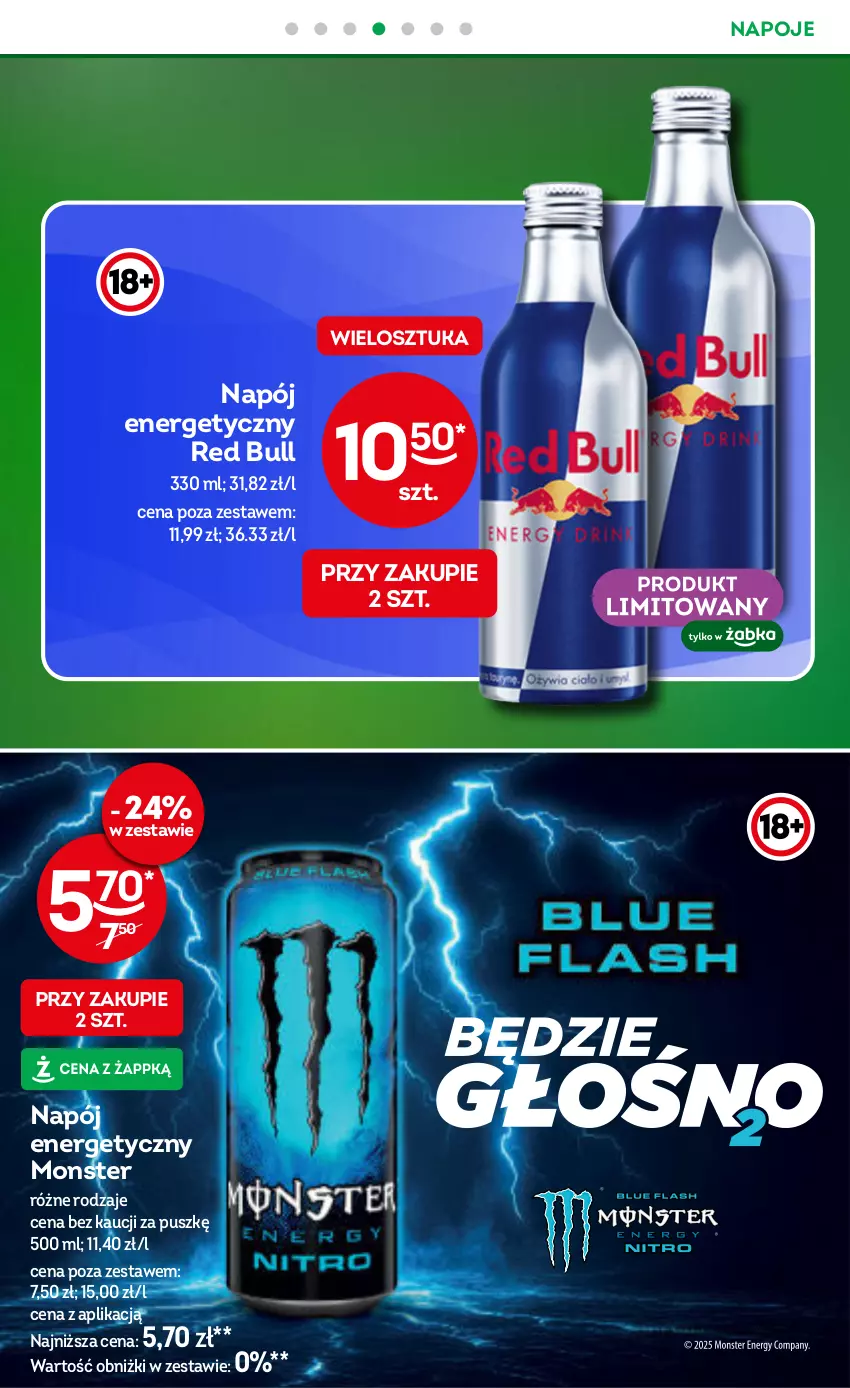 Gazetka promocyjna Żabka - gazetka-promocyjna-35-36-2026 - ważna 26.08 do 08.09.2026 - strona 16 - produkty: Napój, Napój energetyczny, Napoje, Red Bull