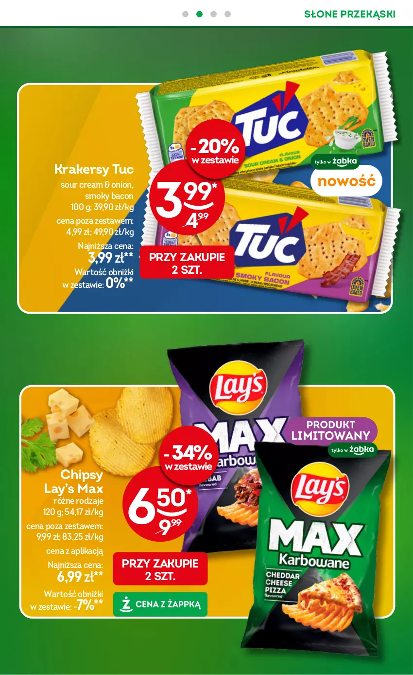 Gazetka promocyjna Żabka - gazetka-promocyjna-35-36-2026 - ważna 26.08 do 08.09.2026 - strona 21 - produkty: Chipsy, Krakersy, Lay’s