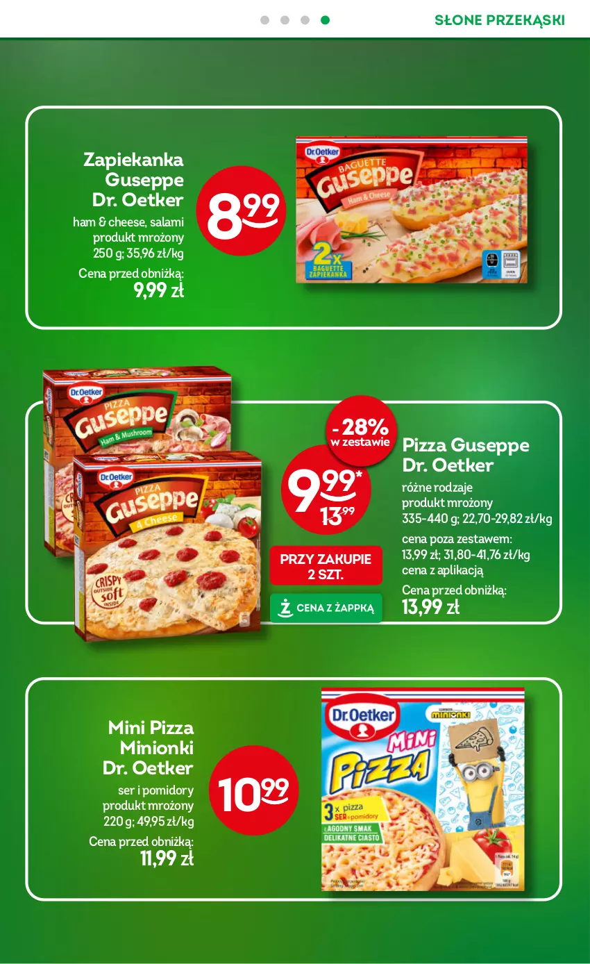 Gazetka promocyjna Żabka - gazetka-promocyjna-35-36-2026 - ważna 26.08 do 08.09.2026 - strona 23 - produkty: Dr. Oetker, Pizza, Pomidory, Salami, Ser, Zapiekanka
