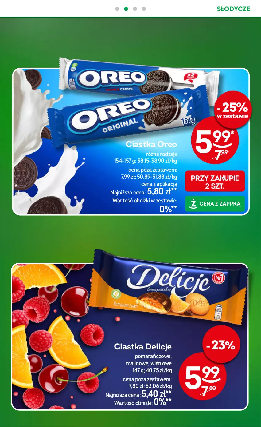 Gazetka promocyjna Żabka - gazetka-promocyjna-35-36-2026 - ważna 26.08 do 08.09.2026 - strona 25 - produkty: Ciastka, Delicje, Oreo