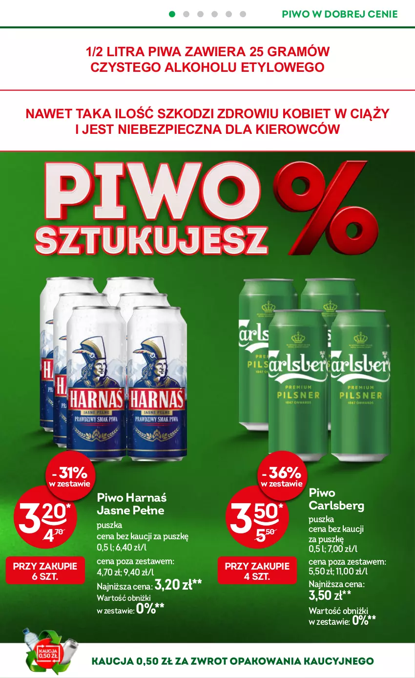 Gazetka promocyjna Żabka - gazetka-promocyjna-35-36-2026 - ważna 26.08 do 08.09.2026 - strona 39 - produkty: Carlsberg, Gra, Harnaś, Piec, Piwa, Piwo