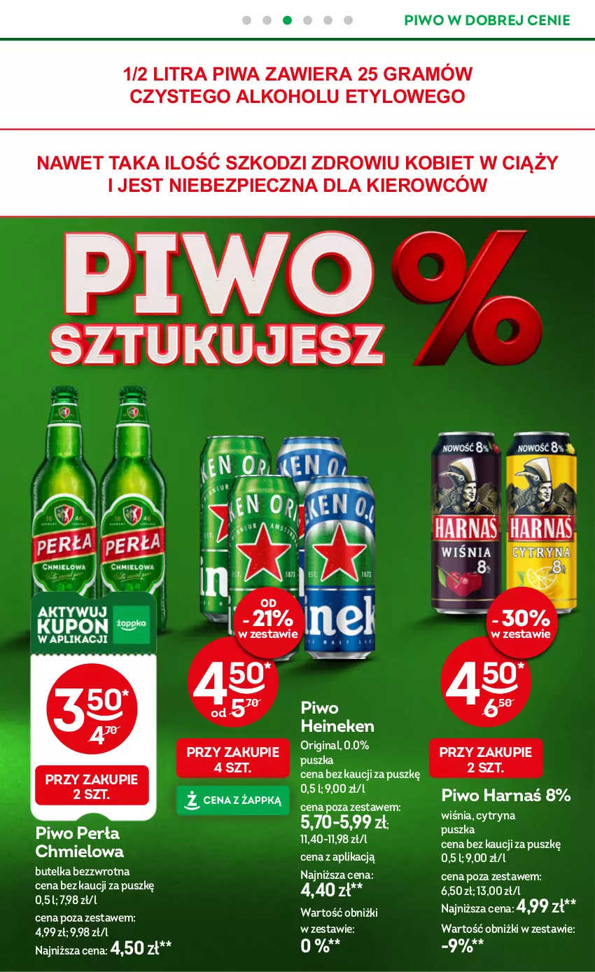 Gazetka promocyjna Żabka - gazetka-promocyjna-35-36-2026 - ważna 26.08 do 08.09.2026 - strona 41 - produkty: Gin, Gra, Harnaś, Heineken, Perła, Piec, Piwa, Piwo