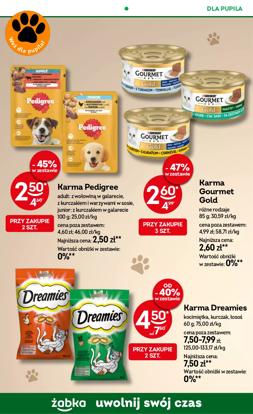 Gazetka promocyjna Żabka - gazetka-promocyjna-35-36-2026 - ważna 26.08 do 08.09.2026 - strona 88 - produkty: Gala, Gourmet Gold, Koc, Kurczak, Pedigree, Sos, Warzywa