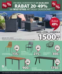 Gazetka promocyjna Jysk - Oferta tygodnia - Gazetka - ważna od 25.07 do 25.07.2023 - strona 4 - produkty: Stół, Sofa, Krzesło, Poduszka, Olej, Fa