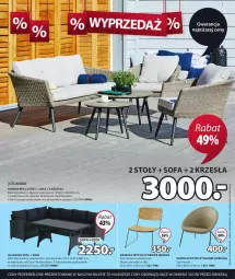 Gazetka promocyjna Jysk - Oferta tygodnia - Gazetka - ważna od 25.07 do 25.07.2023 - strona 8 - produkty: Stół, Sofa, Krzesło, Poduszka, Fa