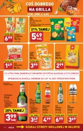 Gazetka promocyjna Aldi - Pełen katalog - Gazetka - ważna od 06.05 do 06.05.2023 - strona 10 - produkty: Piwa, Piwo, Ser, Lajkonik, Gra, Chipsy, Bajgle, Carlsberg, Prima, Przysnacki, Chleb, Artur, Grill, Krakersy