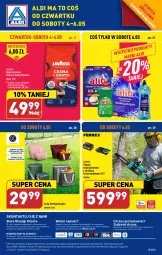 Gazetka promocyjna Aldi - Pełen katalog - Gazetka - ważna od 06.05 do 06.05.2023 - strona 34 - produkty: Por, Kawa ziarnista, Kawa, O nas, Warka, Lavazza, Biuro, Akumulator, Fa