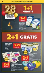 Gazetka promocyjna Netto - Artykuły spożywcze - Gazetka - ważna od 11.10 do 11.10.2023 - strona 14 - produkty: Top, Ser, Pur, Gra, Jogurt, Sałat, Deser, POLMLEK