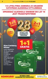 Gazetka promocyjna Netto - Artykuły spożywcze - Gazetka - ważna od 11.10 do 11.10.2023 - strona 6 - produkty: Piwa, Piwo, Gra, Carlsberg