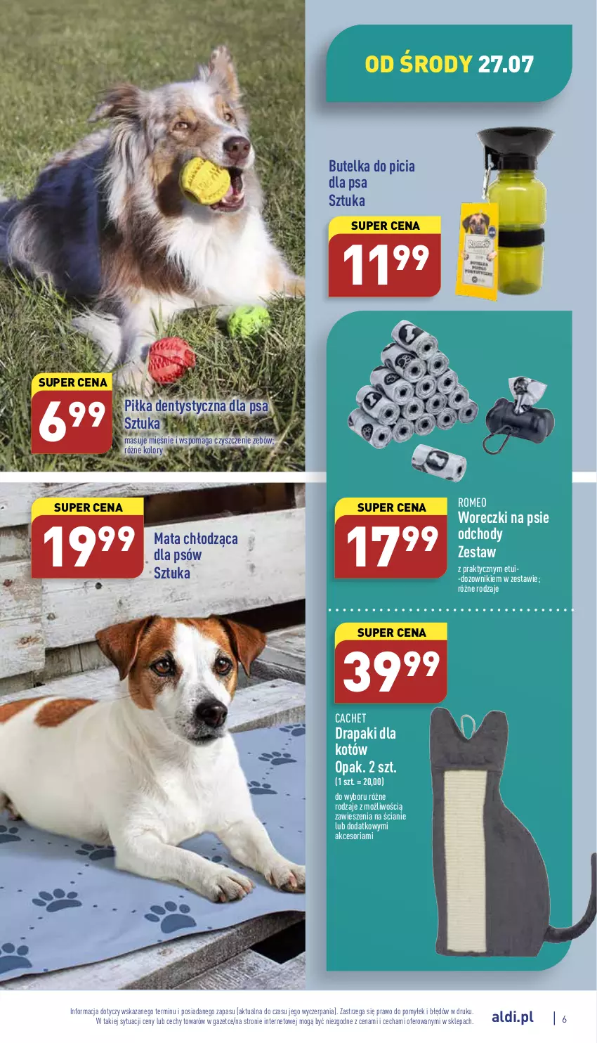 Gazetka promocyjna Aldi - Zaplanuj zakupy wcześniej - ważna 25.07 do 30.07.2022 - strona 6 - produkty: Dozownik, Drapak, Mata chłodząca