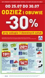 Gazetka promocyjna Aldi - Zaplanuj zakupy wcześniej - Gazetka - ważna od 30.07 do 30.07.2022 - strona 3 - produkty: Ser, Gra, Majtki, Wełna, Obuwie, Pocopiano, Olej, Bokserki, Queentex