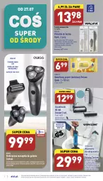 Gazetka promocyjna Aldi - Zaplanuj zakupy wcześniej - Gazetka - ważna od 30.07 do 30.07.2022 - strona 7 - produkty: Por, Papier, Papier toaletowy, Szynka, Wełna, Maszynka, Maszynka do golenia, Wkładki, Nawilżany papier