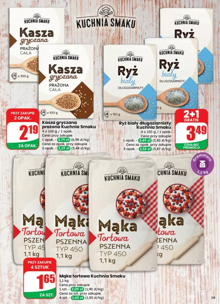 Gazetka promocyjna Dino - ważna 09.07 do 13.07.2025 - strona 11 - produkty: Gry, Kasza, Kuchnia, Mąka, Mąka tortowa, Mus, Ryż