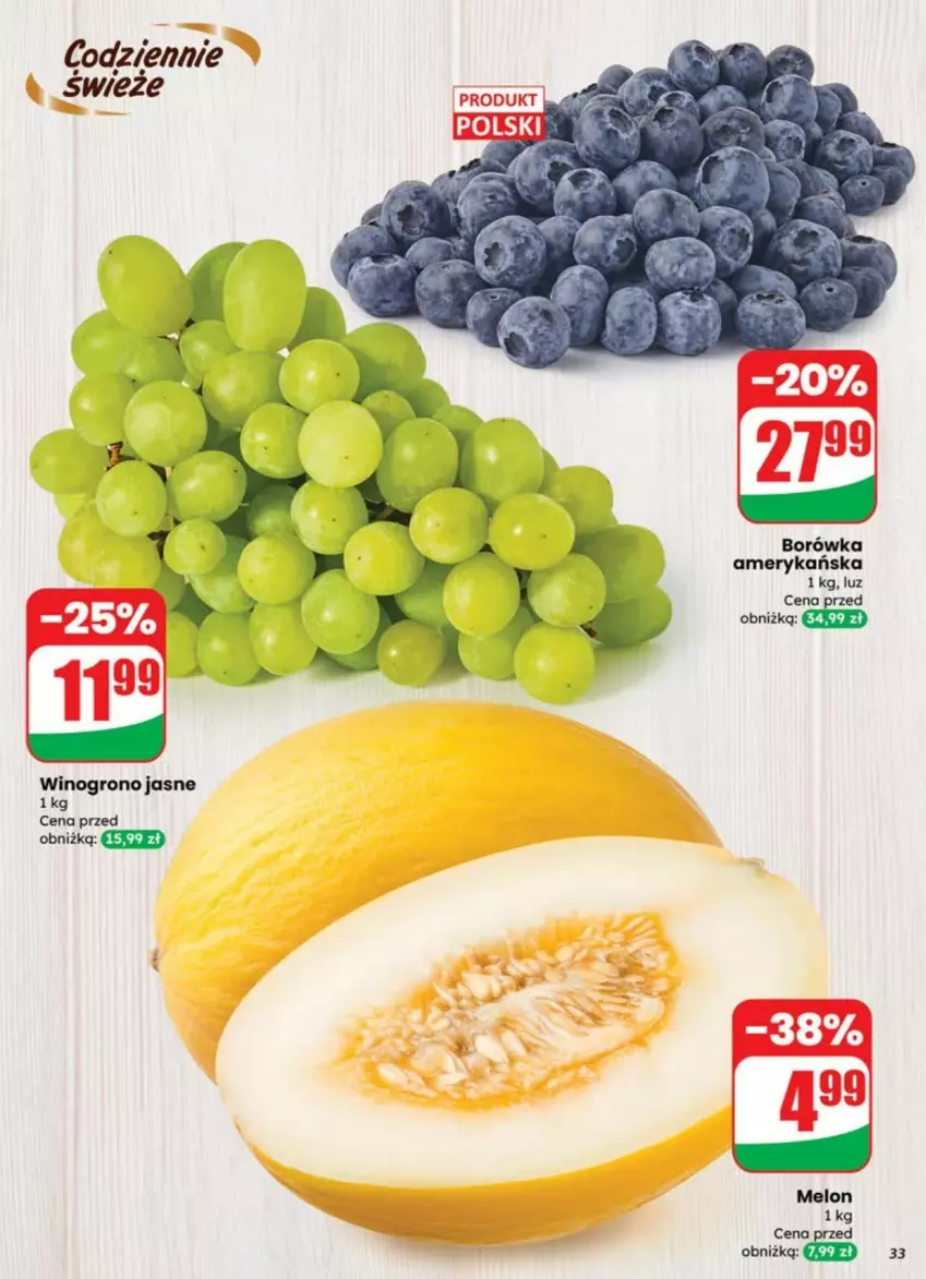 Gazetka promocyjna Dino - ważna 09.07 do 13.07.2025 - strona 27 - produkty: Borówka, Borówka amerykańska, Wino