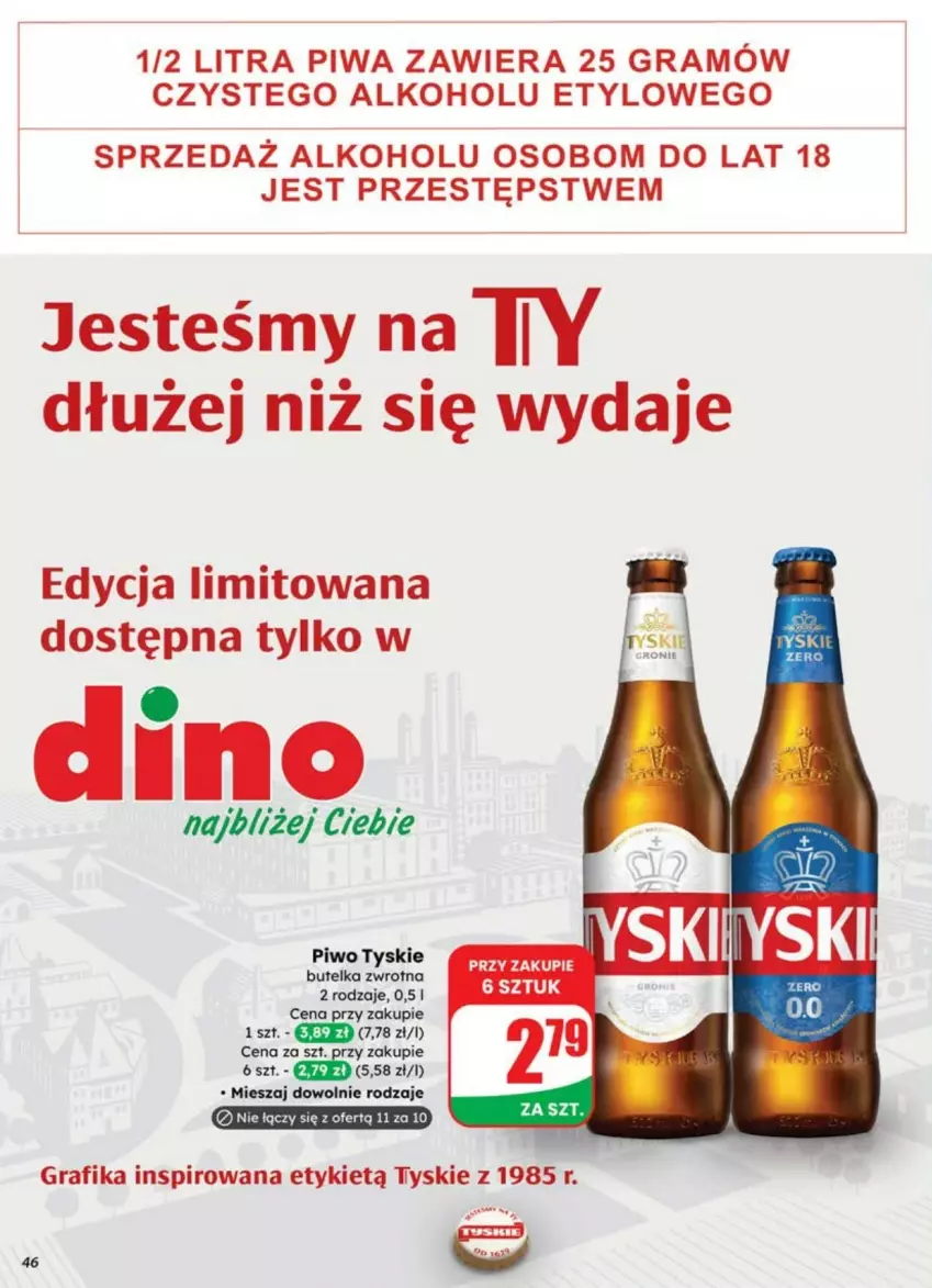 Gazetka promocyjna Dino - ważna 09.07 do 13.07.2025 - strona 41 - produkty: Gra, Grafika, JBL, Piwa, Tyskie