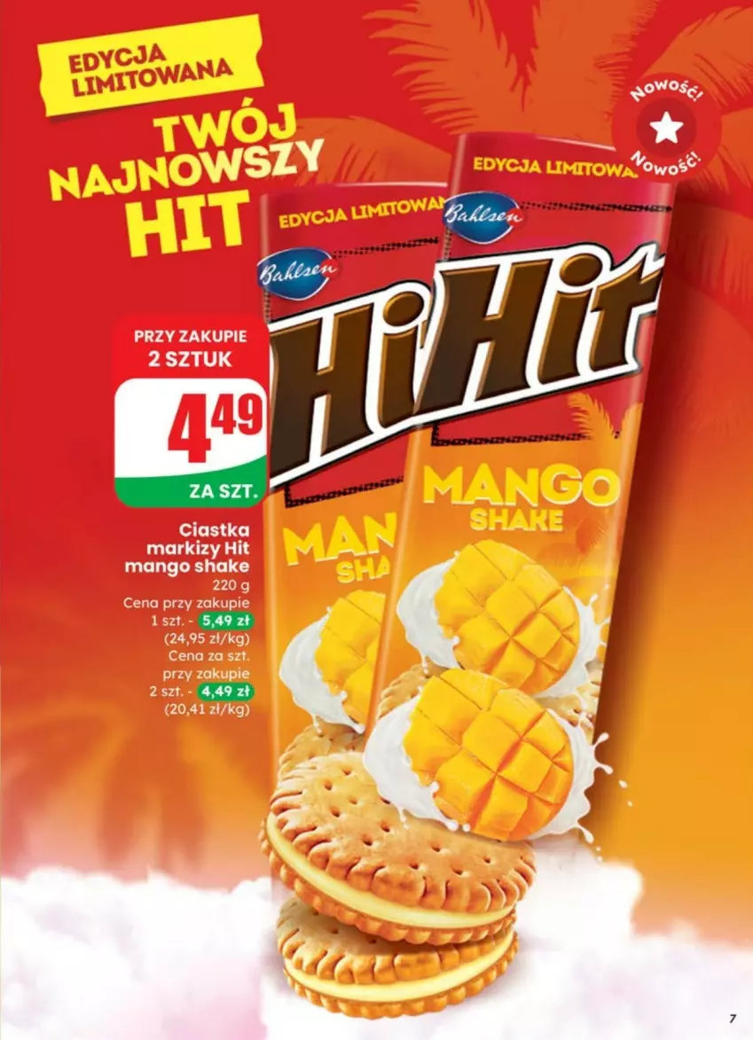 Gazetka promocyjna Dino - ważna 09.07 do 13.07.2025 - strona 67 - produkty: Ciastka, Mango
