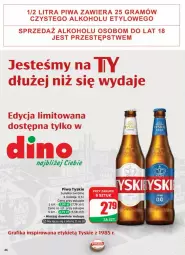 Gazetka promocyjna Dino - Gazetka - ważna od 13.07 do 13.07.2025 - strona 41 - produkty: Piwa, JBL, Gra, Tyskie, Grafika