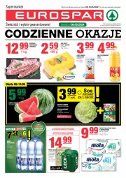 Gazetka promocyjna Spar - EuroSpar - Gazetka - ważna od 15.05 do 15.05.2024 - strona 1 - produkty: Piwo, Prymat, Sos, Ser, Papier, Złoty Mazur, Sałata lodowa, Papier toaletowy, Lody, Sałat, Mola, Ferrero, Olej rzepakowy, Oleo, Olej, Kinder