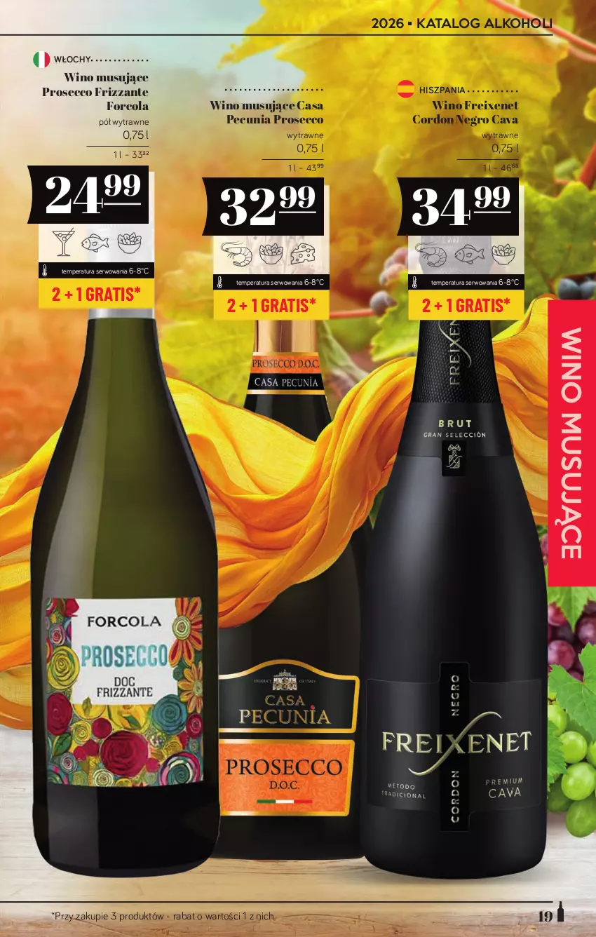 Gazetka promocyjna PoloMarket - Katalog alkoholi 19/2026 - ważna 08.10 do 21.10.2026 - strona 19 - produkty: Gra, Mus, Prosecco, Ser, Wino, Wino musujące