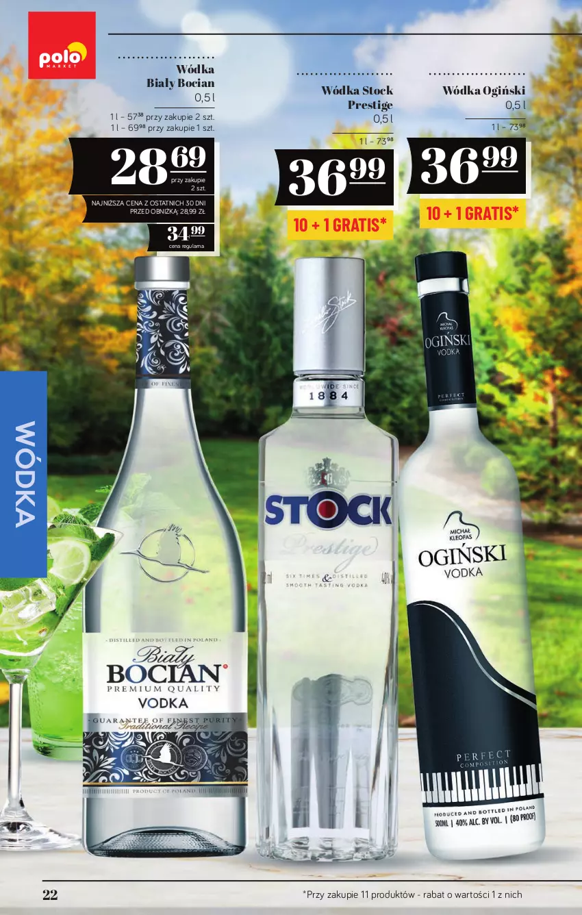 Gazetka promocyjna PoloMarket - Katalog alkoholi 19/2026 - ważna 08.10 do 21.10.2026 - strona 22 - produkty: Biały Bocian, Gra, Ogiński, Stock, Wódka