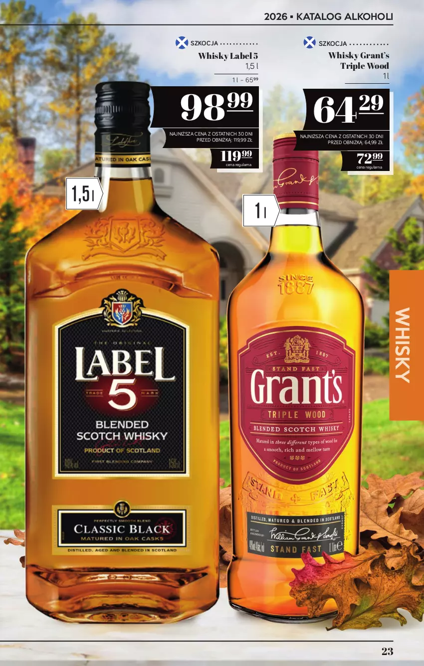 Gazetka promocyjna PoloMarket - Katalog alkoholi 19/2026 - ważna 08.10 do 21.10.2026 - strona 23 - produkty: Gra, Koc, Whisky