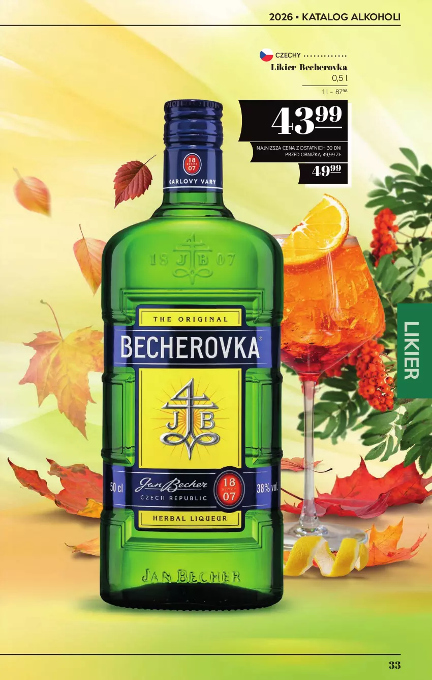 Gazetka promocyjna PoloMarket - Katalog alkoholi 19/2026 - ważna 08.10 do 21.10.2026 - strona 33 - produkty: Likier