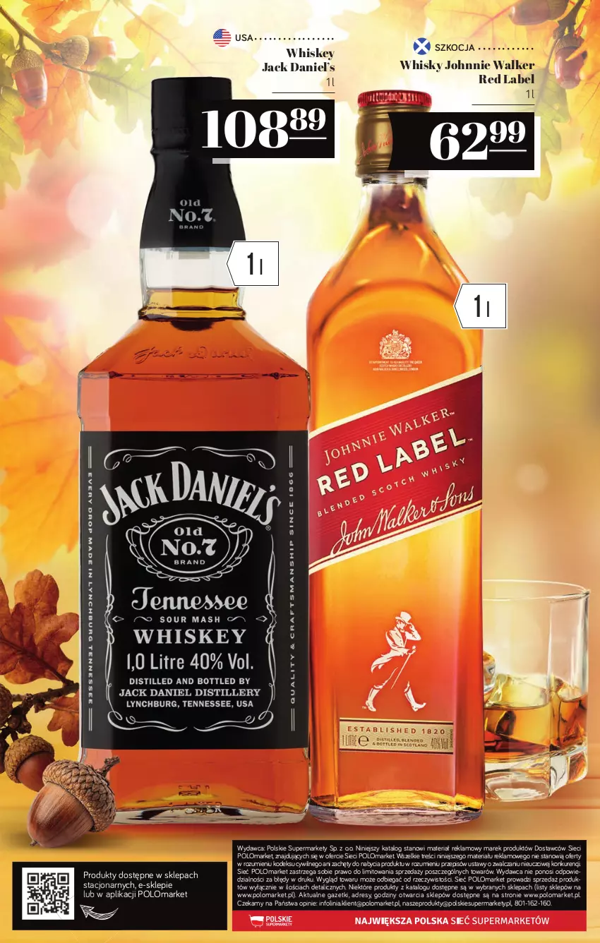Gazetka promocyjna PoloMarket - Katalog alkoholi 19/2026 - ważna 08.10 do 21.10.2026 - strona 36 - produkty: Dres, Johnnie Walker, Koc, Whiskey, Whisky