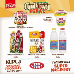 Gazetka promocyjna Topaz - Gazetka - Gazetka - ważna od 09.06 do 09.06.2024 - strona 12 - produkty: Mlekovita, Kubek, Mleko