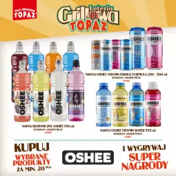 Gazetka promocyjna Topaz - Gazetka - Gazetka - ważna od 09.06 do 09.06.2024 - strona 46 - produkty: Dada, Napój izotoniczny, Oshee, Napój