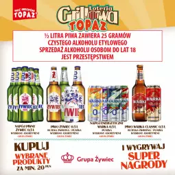 Gazetka promocyjna Topaz - Gazetka - Gazetka - ważna od 09.06 do 09.06.2024 - strona 50 - produkty: Piwa, Piwo, Gry, Gra, Warka