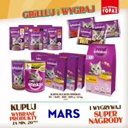Gazetka promocyjna Topaz - Gazetka - Gazetka - ważna od 09.06 do 09.06.2024 - strona 55 - produkty: Gry, Whiskas, Dada, Mars