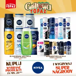 Gazetka promocyjna Topaz - Gazetka - Gazetka - ważna od 09.06 do 09.06.2024 - strona 56 - produkty: Gry, Dezodorant, Lack, Nivea