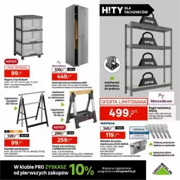 Gazetka promocyjna Leroy Merlin - Gazetka - ważna od 13.04 do 13.04.2025 - strona 20 - produkty: Piec, Teleskop, Sok, Koc, Gra, Stojak, Tran, Regał, Szafa, Dźwig, HP, Fa