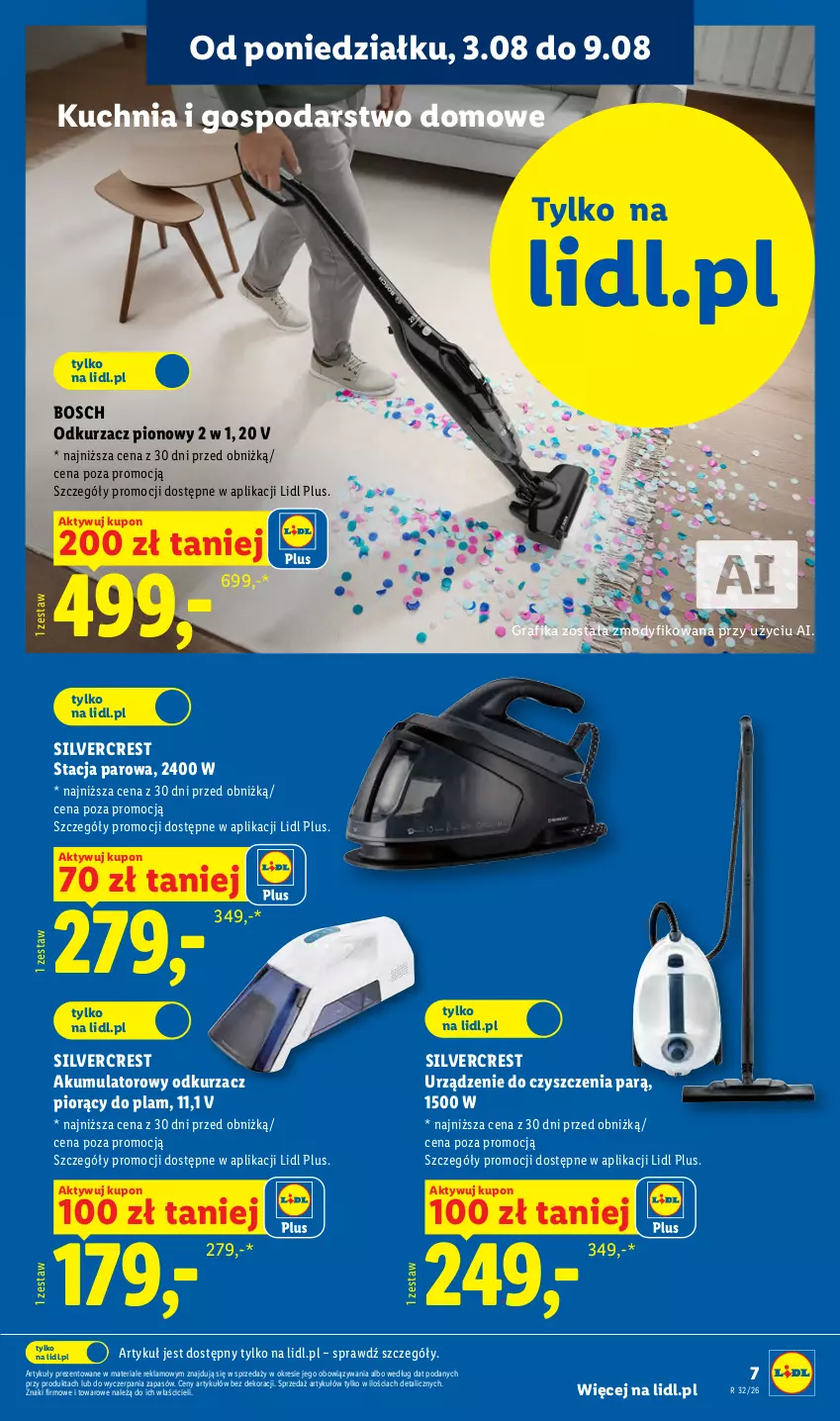 Gazetka promocyjna Lidl - Gazetka ważna od 03.08. do 08.08. - ważna 03.08 do 08.08.2026 - strona 23 - produkty: Akumulator, Bosch, Gra, Grafika, Kuchnia, Odkurzacz, Silvercrest