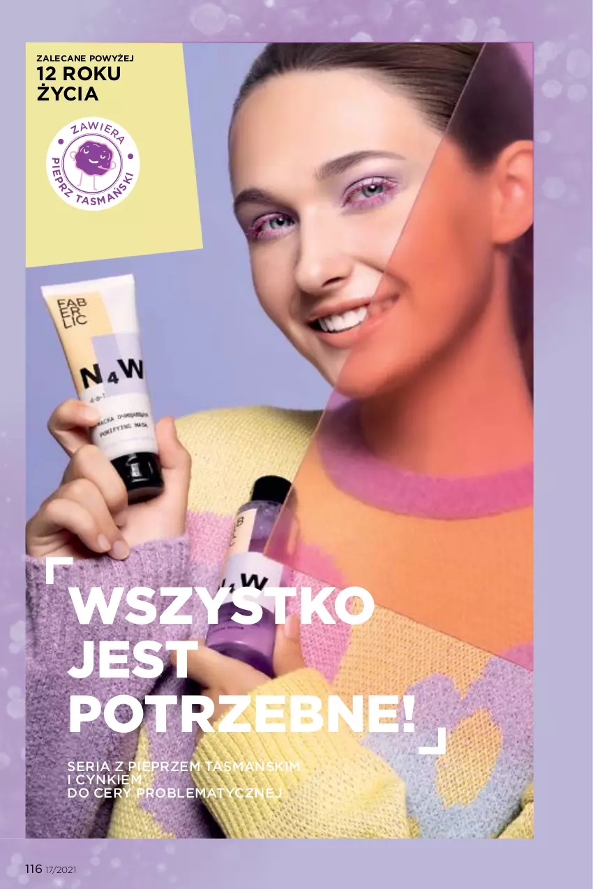 Gazetka promocyjna Faberlic - Gazetka - ważna 22.11 do 05.12.2021 - strona 116 - produkty: Cynk, Pieprz, Ser