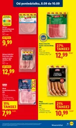 Gazetka promocyjna Lidl - GAZETKA - Gazetka - ważna od 10.09 do 10.09.2025 - strona 15 - produkty: Ser, Szynka wieprzowa, Prosciutto, Dulano, Wazon, Szynka konserwowa, Szynka, PIKOK, Frankfurterki
