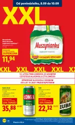 Gazetka promocyjna Lidl - GAZETKA - Gazetka - ważna od 10.09 do 10.09.2025 - strona 26 - produkty: Piwa, Mus, Gra, Muszynianka, Woda mineralna, Woda, Magnez