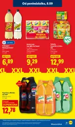 Gazetka promocyjna Lidl - GAZETKA - Gazetka - ważna od 10.09 do 10.09.2025 - strona 27 - produkty: Sok, 7up, Mirinda, Leon, Pepsi, Schweppes, Napój gazowany, Smoothie, Napój, Psi Patrol, Hortex