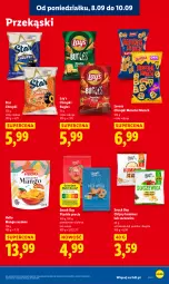 Gazetka promocyjna Lidl - GAZETKA - Gazetka - ważna od 10.09 do 10.09.2025 - strona 53 - produkty: Hummus, Sól, Mus, Chipsy, Mango suszone, Chrupki, Wazon, Precle, Bazyl, Lorenz, Monster Munch, Bazylia, Lay’s, Mango, Helio