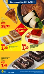 Gazetka promocyjna Lidl - GAZETKA - Gazetka - ważna od 10.09 do 10.09.2025 - strona 54 - produkty: Ser, Cukier, Ciasto sernik