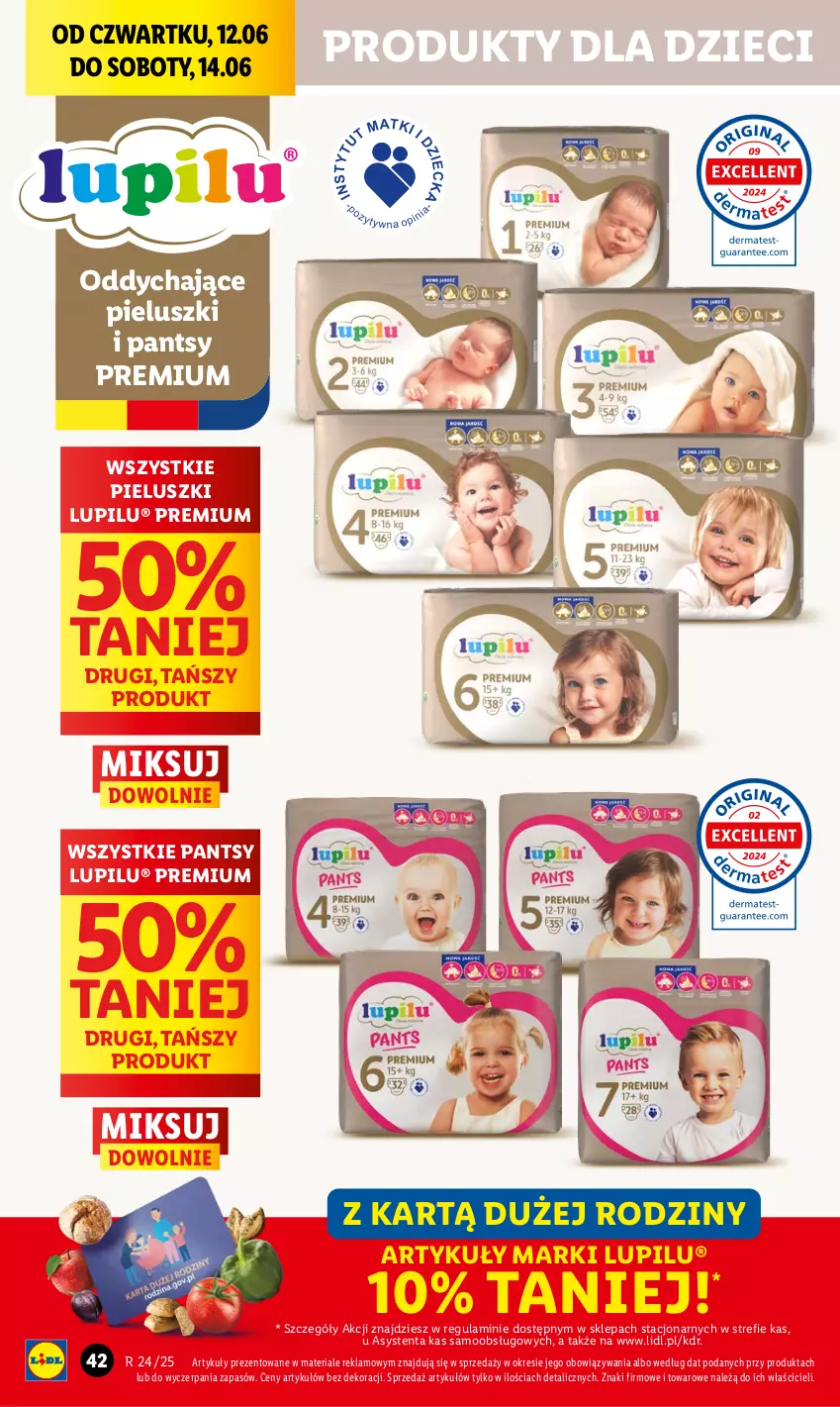Gazetka promocyjna Lidl - GAZETKA - ważna 12.06 do 14.06.2025 - strona 52 - produkty: Dzieci