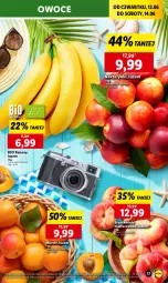 Gazetka promocyjna Lidl - GAZETKA - Gazetka - ważna od 14.06 do 14.06.2025 - strona 19 - produkty: Banany, Brzoskwinie, Owoce, Nektar