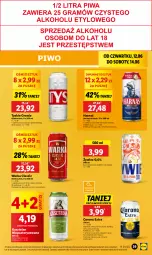 Gazetka promocyjna Lidl - GAZETKA - Gazetka - ważna od 14.06 do 14.06.2025 - strona 41 - produkty: Piwo, Gra, Kasztelan, Tyskie, Warka, Corona Extra, Harnaś